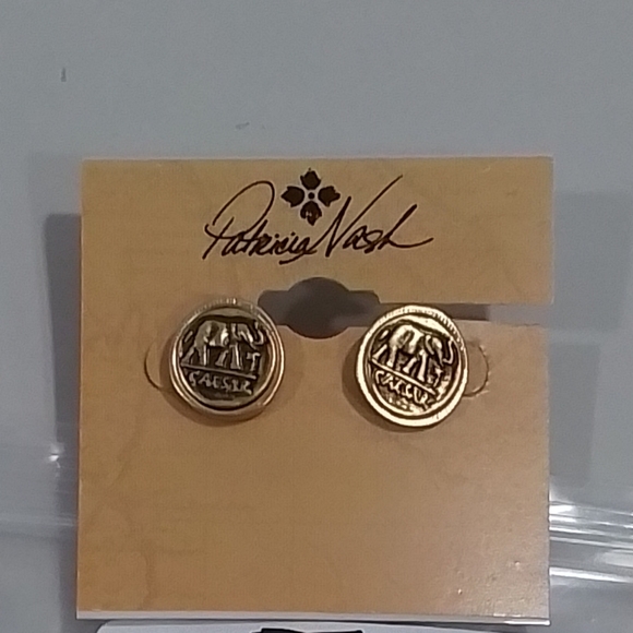 NEW Patricia Nash Coin Earrings - Picture 8 of 8